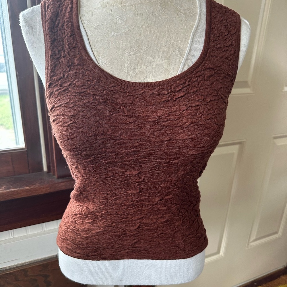 Natural Life Textured Tank Top